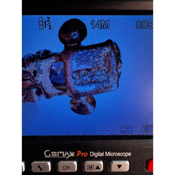 14K Gold Plated Sterling Silver 3.5mm CZ Tennis Bracelet 7" MISI 925 Estate - Picture 9 of 9